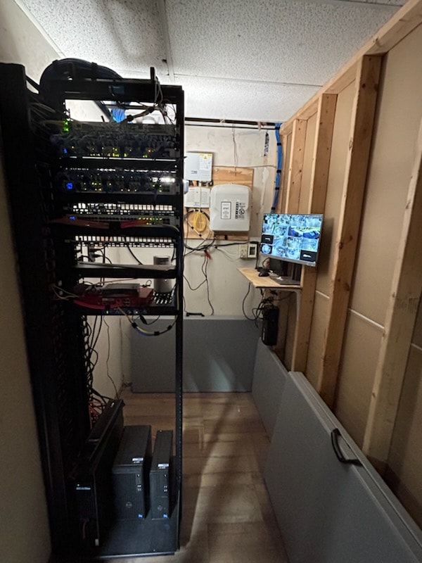 After cable cleanup — Industrial Manufacturing Plant